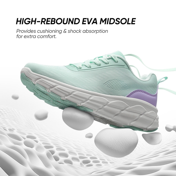 [ActiveHarmony] Women's Lifestyle Sneakers - MINT GREEN - 3